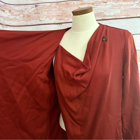 NEW BlankNyc Drape Front Jacket - Picture 7 of 8